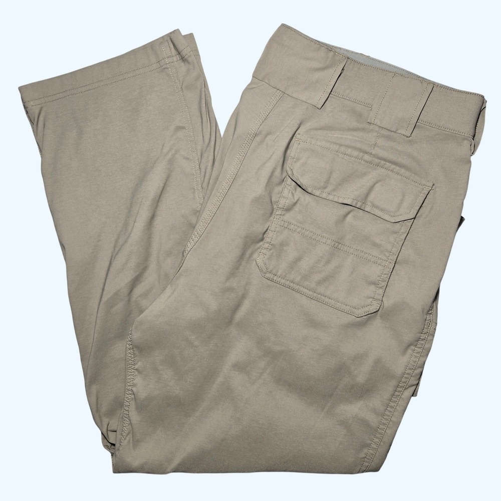 Duluth Trading Co Flex Dry on the Fly Relaxed Fit‎ Pants 42x30 Cargo 46202 READ